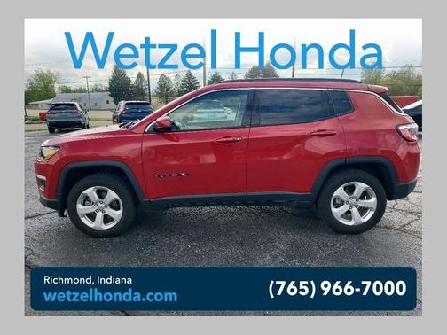 Redline Pearlcoat 2018 Jeep Compass Latitude