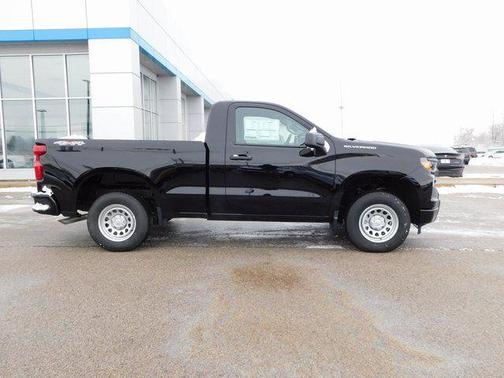 Black 2026 Chevrolet Silverado 1500 WT