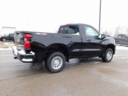 Black 2026 Chevrolet Silverado 1500 WT