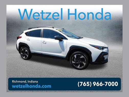 Crystal White Pearl 2025 Subaru Crosstrek Limited