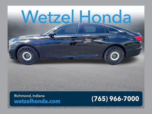 Black 2020 Honda Accord LX 1.5T