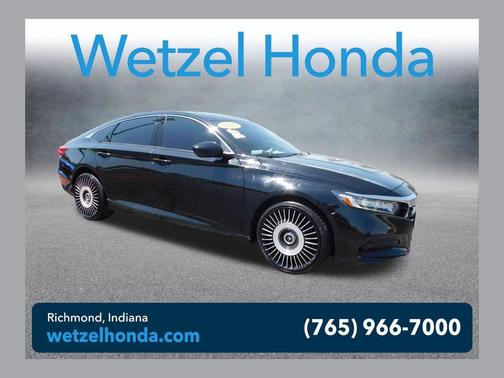 Black 2020 Honda Accord LX 1.5T