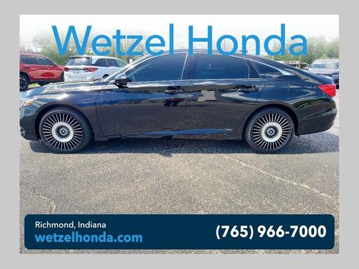 Black 2020 Honda Accord LX 1.5T