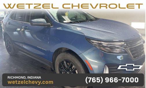 Lakeshore Blue Metallic 2024 Chevrolet Equinox LT