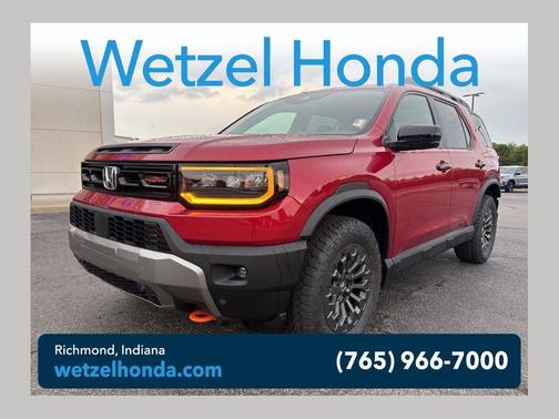 Radiant Red Metallic II 2026 Honda Passport TrailSport SUV