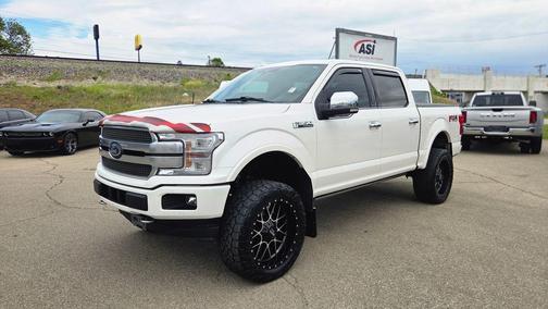 Oxford White 2018 Ford F-150 Platinum
