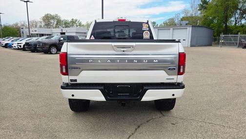 Oxford White 2018 Ford F-150 Platinum