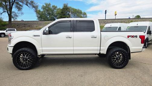Oxford White 2018 Ford F-150 Platinum