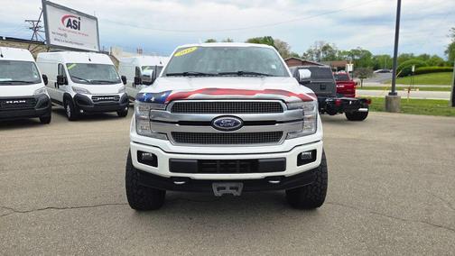 Oxford White 2018 Ford F-150 Platinum