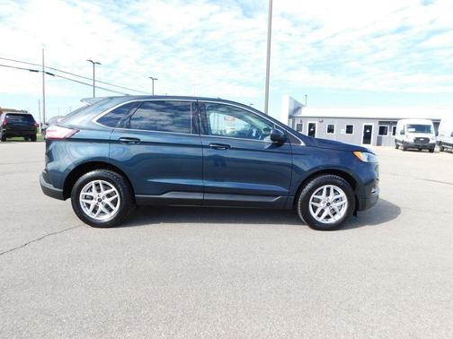 Stone Blue Metallic 2024 Ford Edge SEL