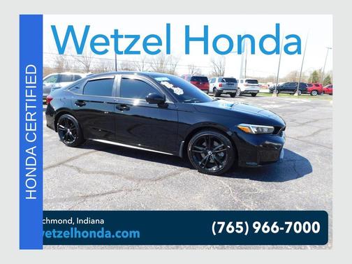 Crystal Black Pearl 2025 Honda Civic Si Base