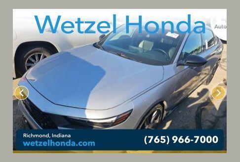 Lunar Silver Metallic 2023 Honda Accord Hybrid Sport-L