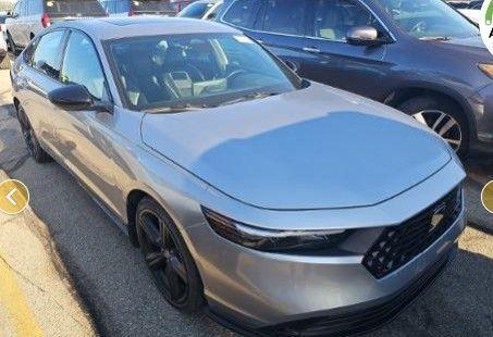 Lunar Silver Metallic 2023 Honda Accord Hybrid Sport-L