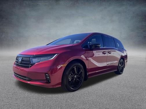 Radiant Red Metallic II 2024 Honda Odyssey Sport