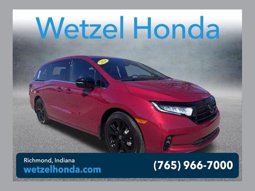 Radiant Red Metallic II 2024 Honda Odyssey Sport