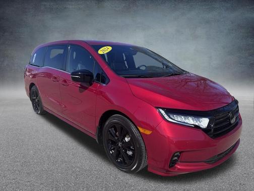 Radiant Red Metallic II 2024 Honda Odyssey Sport
