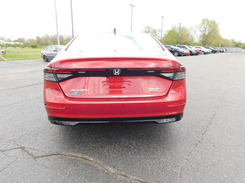 Radiant Red Metallic 2026 Honda Accord Hybrid Touring