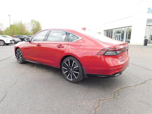 Radiant Red Metallic 2026 Honda Accord Hybrid Touring