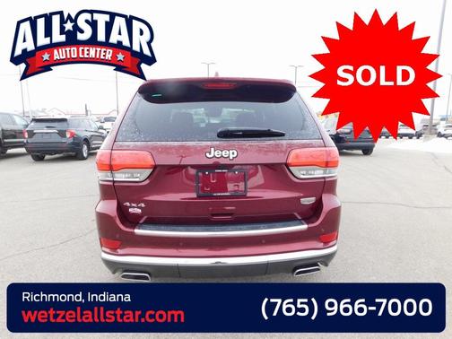 2017 Jeep Grand Cherokee Summit