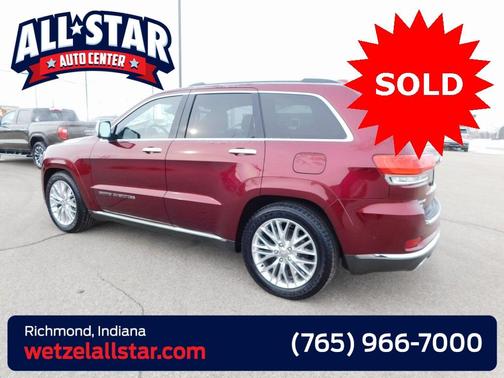2017 Jeep Grand Cherokee Summit