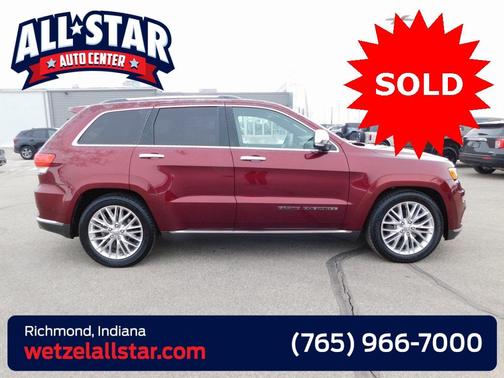 2017 Jeep Grand Cherokee Summit