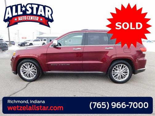 2017 Jeep Grand Cherokee Summit