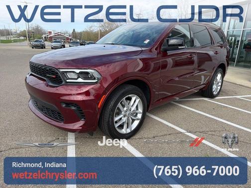 Octane Red Pearlcoat 2026 Dodge Durango GT