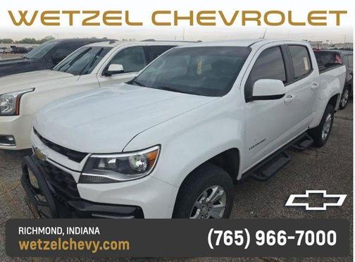 Summit White 2022 Chevrolet Colorado LT