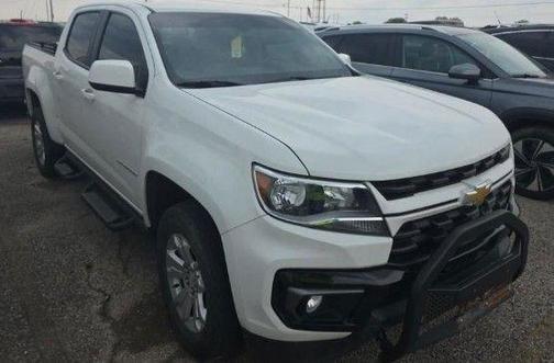 Summit White 2022 Chevrolet Colorado LT