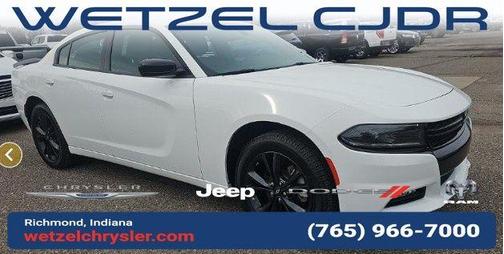 White Knuckle Clearcoat 2023 Dodge Charger SXT