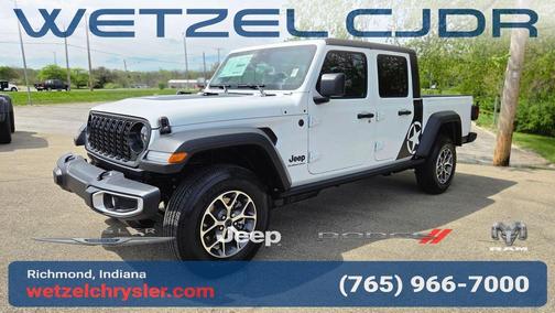 Bright White Clearcoat 2026 Jeep Gladiator Sport