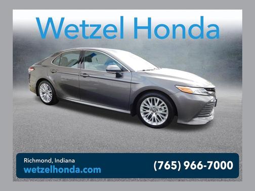 Predawn Gray Mica 2018 Toyota Camry XLE