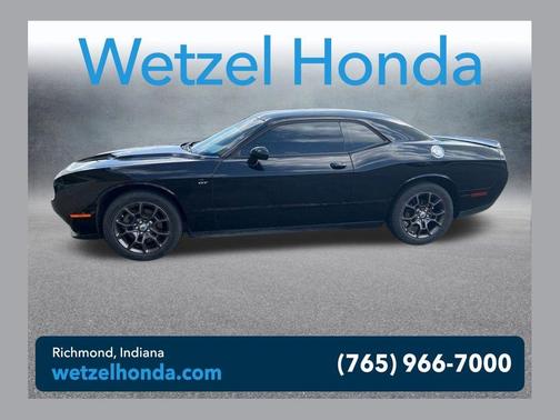 Pitch Black Clearcoat 2018 Dodge Challenger GT