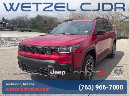 Red 2026 Jeep Cherokee LAREDO/LIMITED