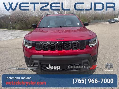 Red 2026 Jeep Cherokee LAREDO/LIMITED