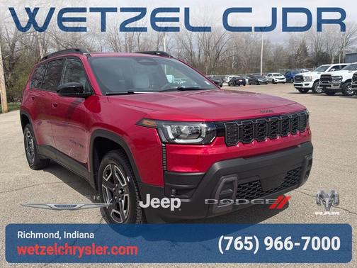 Red 2026 Jeep Cherokee LAREDO/LIMITED