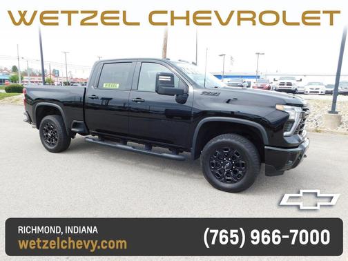 Black 2024 Chevrolet Silverado 2500 LTZ