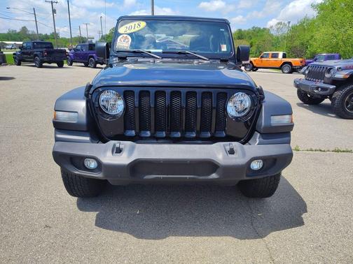 Black Clearcoat 2018 Jeep Wrangler Sport