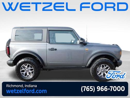 Gray 2025 Ford Bronco Badlands