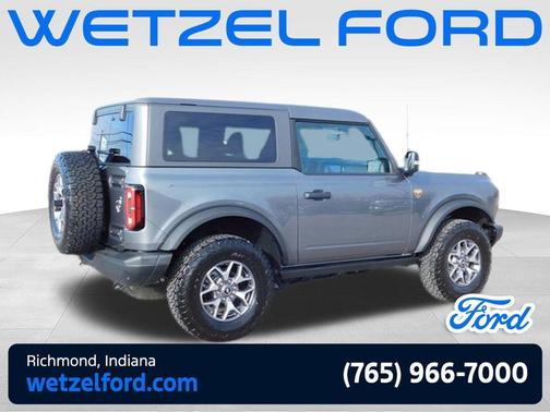 Gray 2025 Ford Bronco Badlands