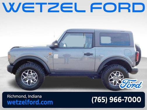 Gray 2025 Ford Bronco Badlands