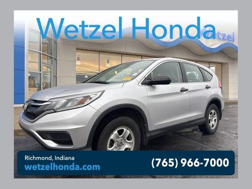 Alabaster Silver Metallic 2016 Honda CR-V LX