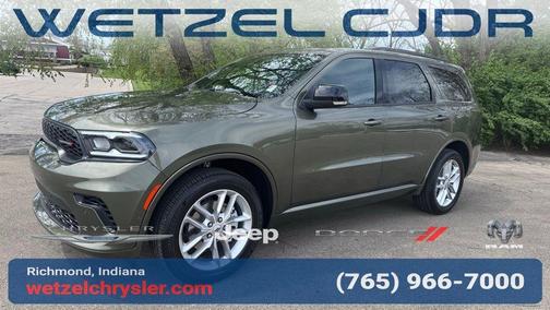 Green 2026 Dodge Durango GT