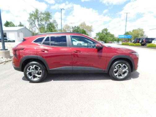 Crimson Metallic 2025 Chevrolet Trax LT