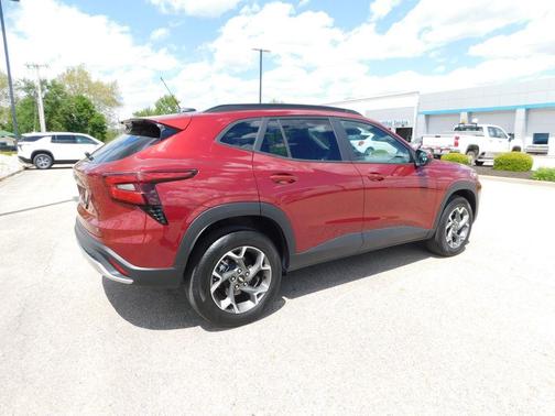 Crimson Metallic 2025 Chevrolet Trax LT