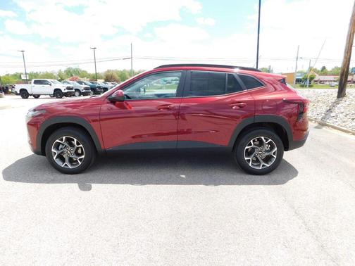 Crimson Metallic 2025 Chevrolet Trax LT