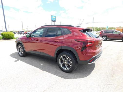 Crimson Metallic 2025 Chevrolet Trax LT