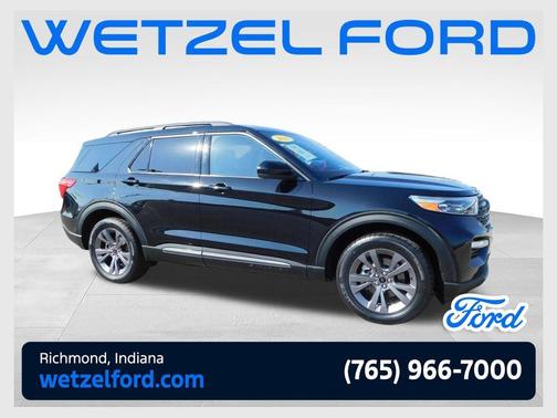Black Metallic 2023 Ford Explorer XLT