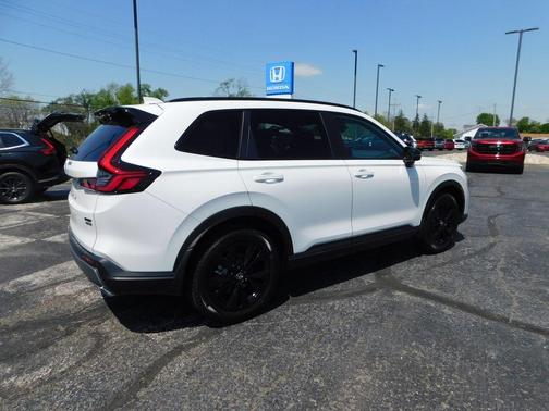 Platinum White Pearl 2026 Honda CR-V Hybrid Sport Touring