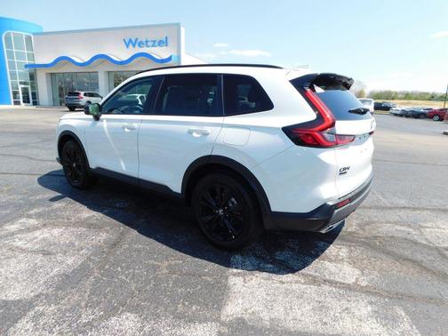 Platinum White Pearl 2026 Honda CR-V Hybrid Sport Touring